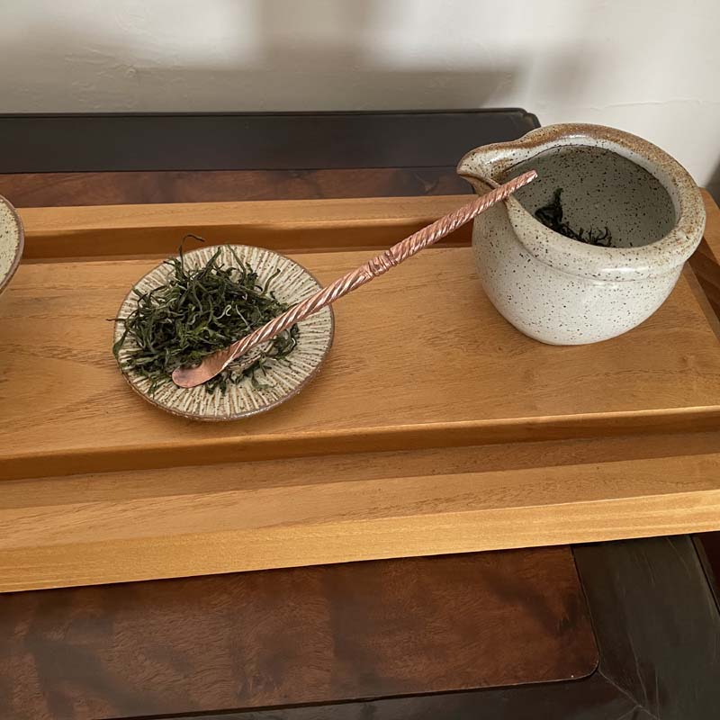 点禾纯铜手工复古茶针茶道铜茶具