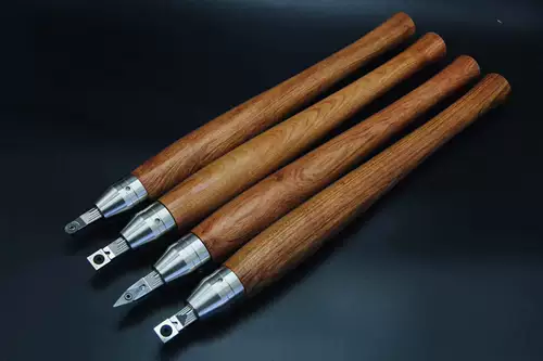 Красная стрела mei Zhuo Woodwood Kiroko Knife Disdoor Blade Blade Blade