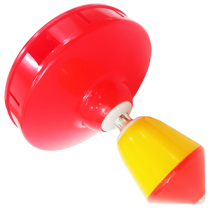 定乾旋风&mdash;5轴单头空竹钢珠头 五轴12响塑料头耐摔130扯铃 健身抖