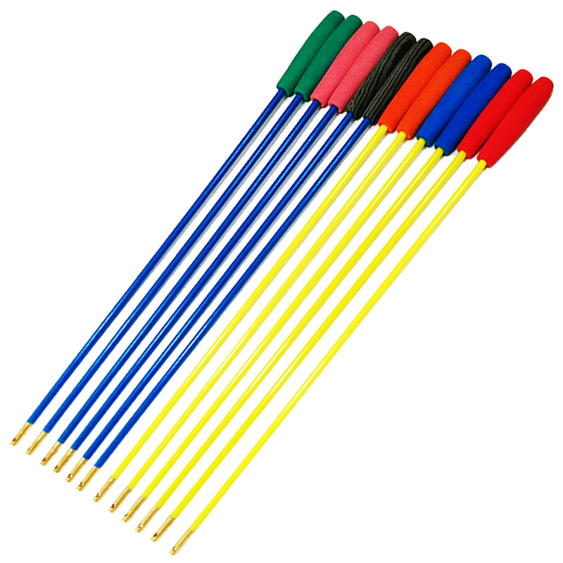 小摇舲60厘米单头空竹杆舞龙彩带