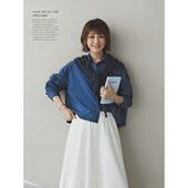 生活家 长袖 人气返场 上衣女短款 衬衣 设计感口袋衬衫 苹果