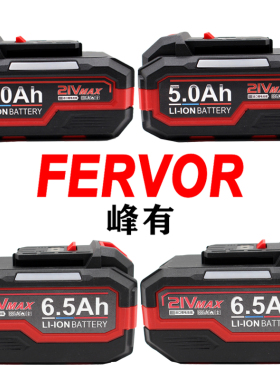 峰有TTR5.0/6.5Ah无刷充电电动扳手角磨机电钻电锤充电器锂电池