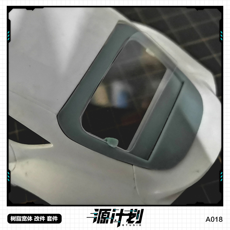 SUPRAA90飘移车散热后窗模型