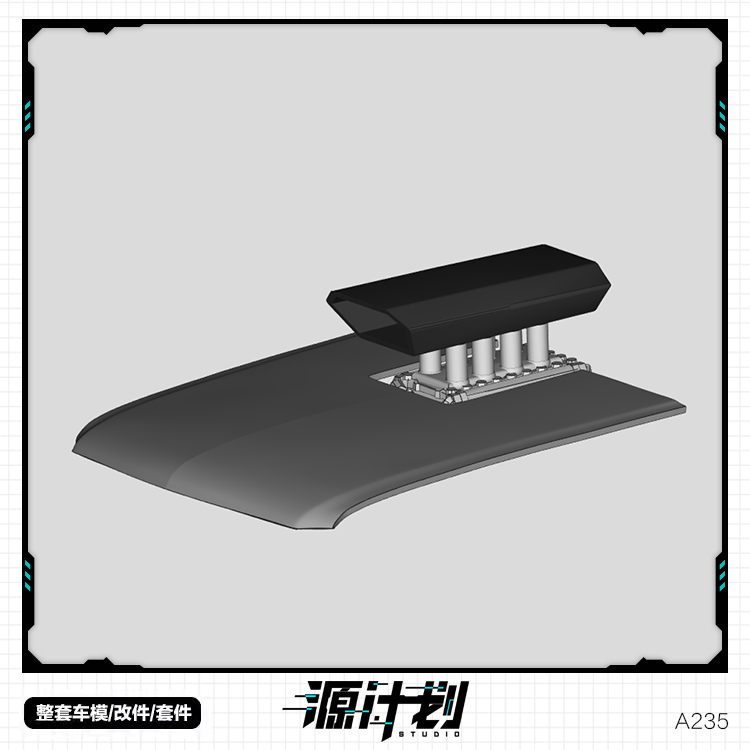 1/24HOONIGANRTR野马改件