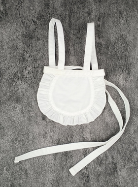 《YAN的许愿池》3分4分BJD女仆围裙75叔体围裙花边背带围裙