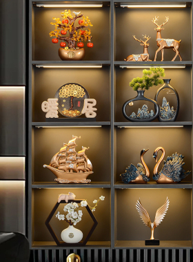 客厅酒柜摆件装饰品高级感
