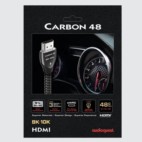美国Audioquest/线圣Carbon 48碳纤48HDMI线8K-10K高清音频视频线