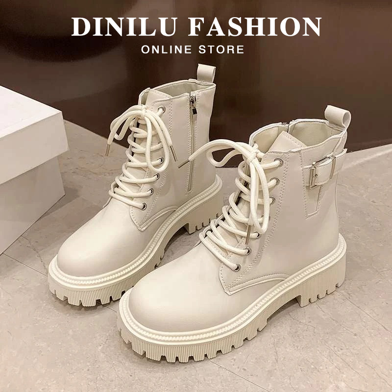 大码鞋子41到43马丁靴加绒