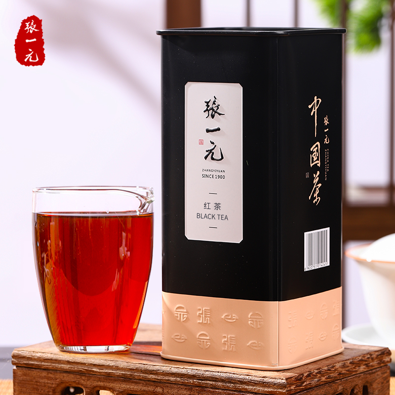 张一元云南红茶滇红120g罐装