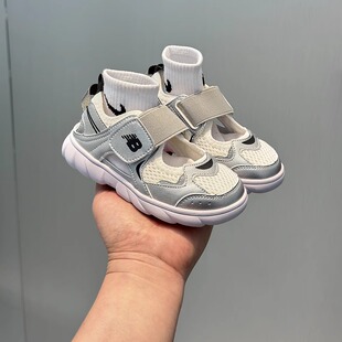 女童包头凉鞋2025夏季网面透气运动凉鞋中大童软底沙滩鞋男童网鞋