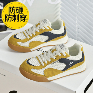 轻便透气劳保鞋女款钢包头防砸上班时尚软底久站不累夏季女士新款