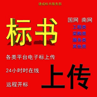 标书上传标书制作代写招标投标文件制作上传开标国网政采电子标