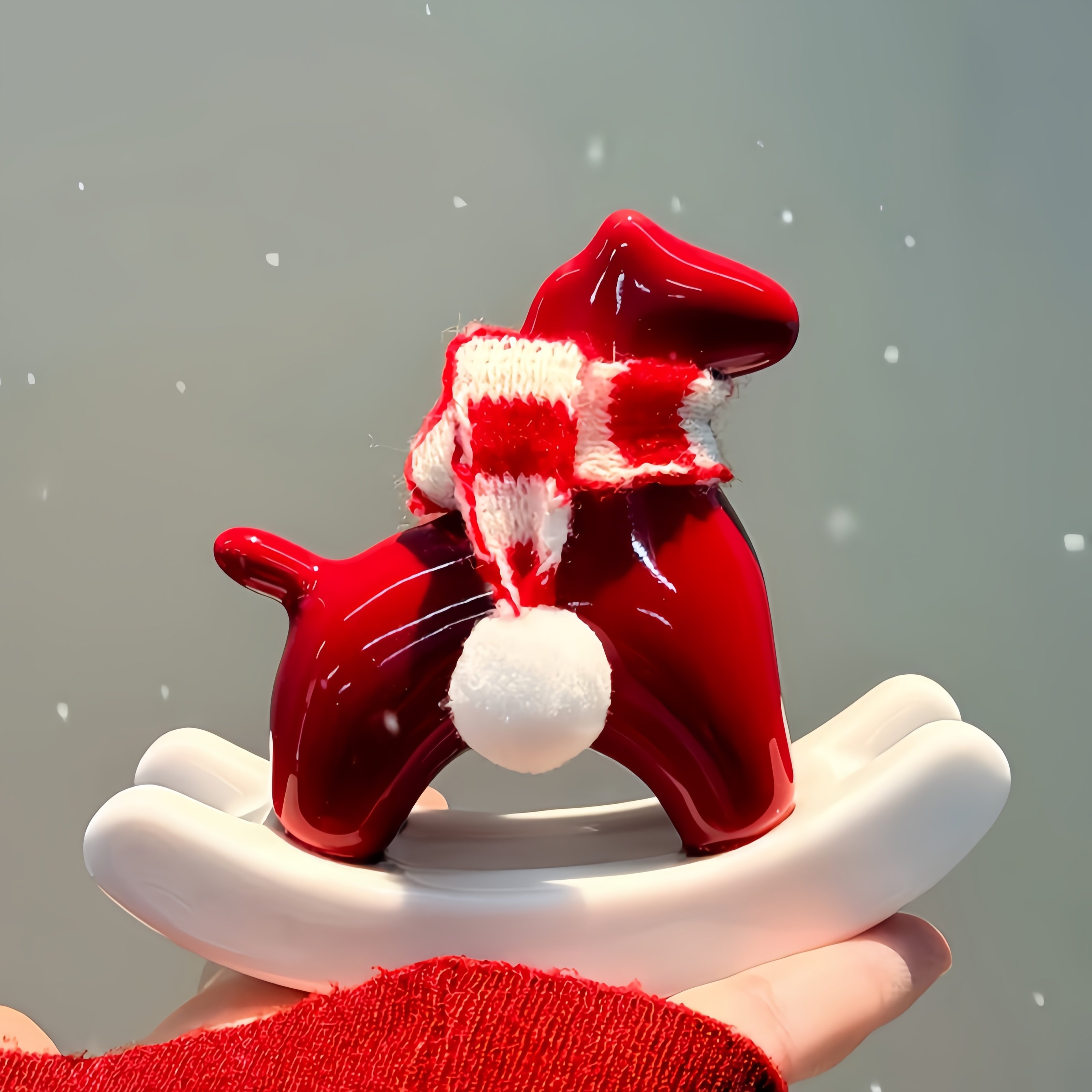 中国红陶瓷小马摆件马到成功新年吉祥物摇摇马桌面玄关布置装饰,家居饰品,桌面摆件,淘宝优惠券,粉丝福利购,淘宝优惠卷