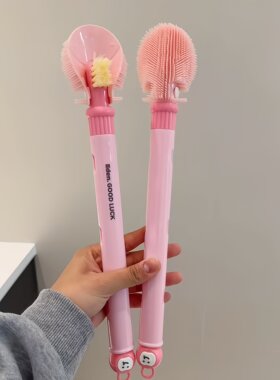 窝趣~这刷子可以伸缩太方便了吧