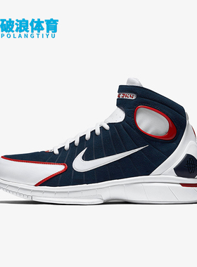 Nike/耐克正品 2K4 Zoom Huarache USA男士篮球鞋308475-400