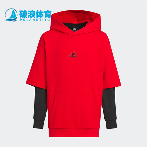 阿迪达斯儿童二合一卫衣套头衫