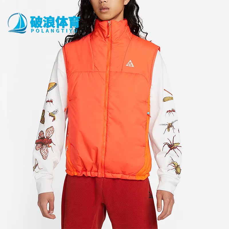 耐克男女运动休闲棉马甲