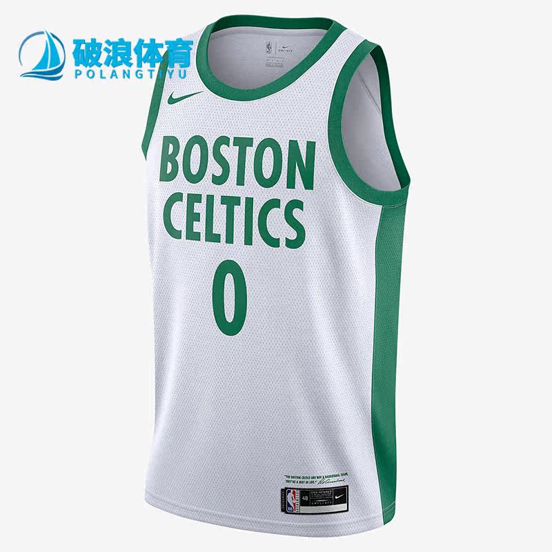 Nike/耐克正品 波士顿凯尔特人塔图姆篮球男球衣CN1715-104图片