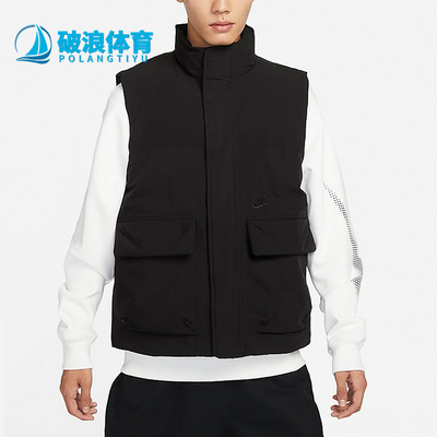 Nike/耐克正品冬季新款男子运动休闲保暖耐磨立领马甲 DQ4305-010