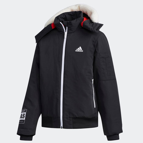 Adidas/阿迪达斯正品YB J PADDED N2B 大童装训练冬季棉服DM7140