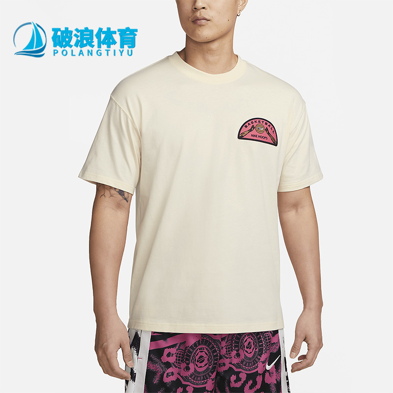 耐克正品男印花圆领运动短袖恤