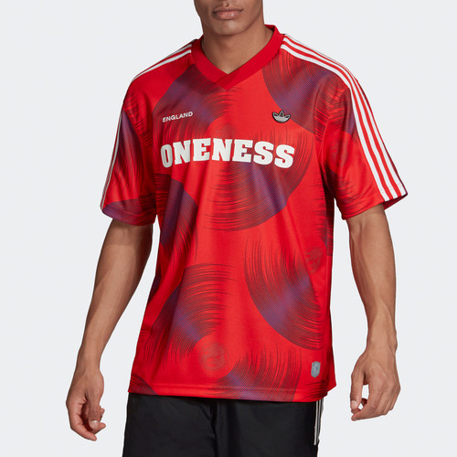 Adidas/阿迪达斯正品三叶草 ENGLAND JSY男子运动短袖球衣GN1379