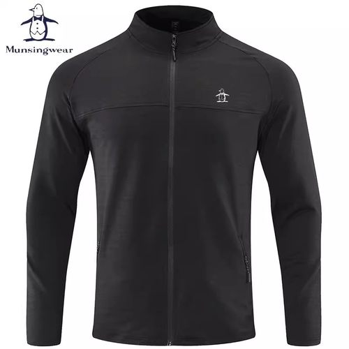 香港代购 MUNSINGWEAR万星威高尔夫男卫衣开衫外套运动速干衣防风