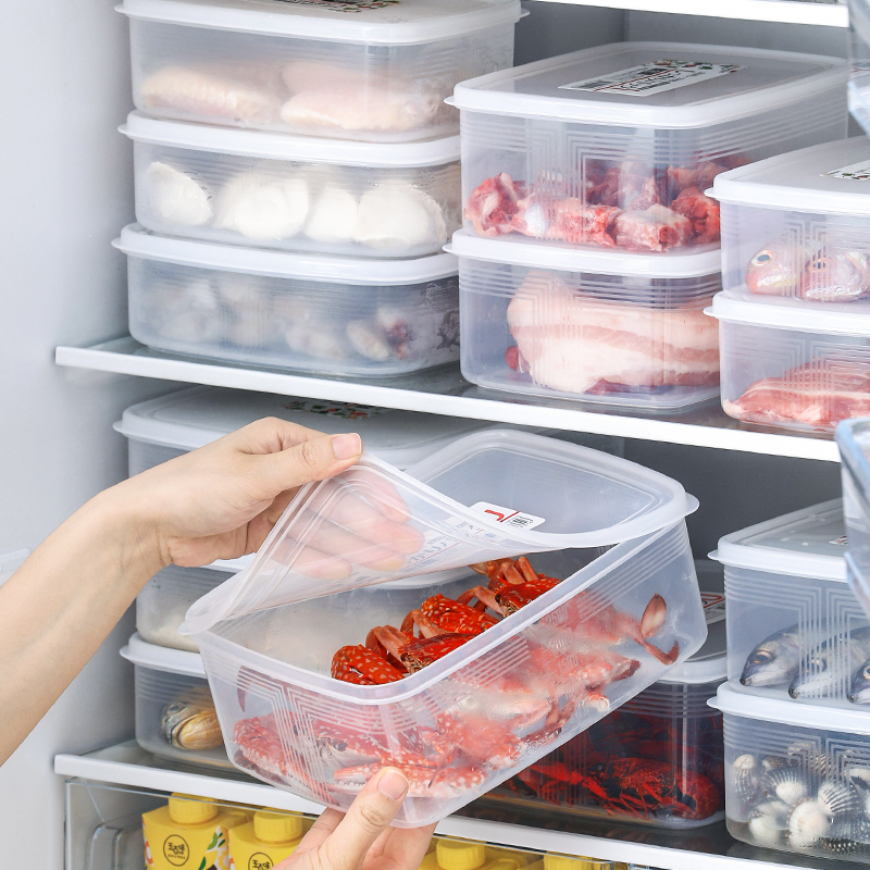 日本进口冷冻室专用肉类分装盒