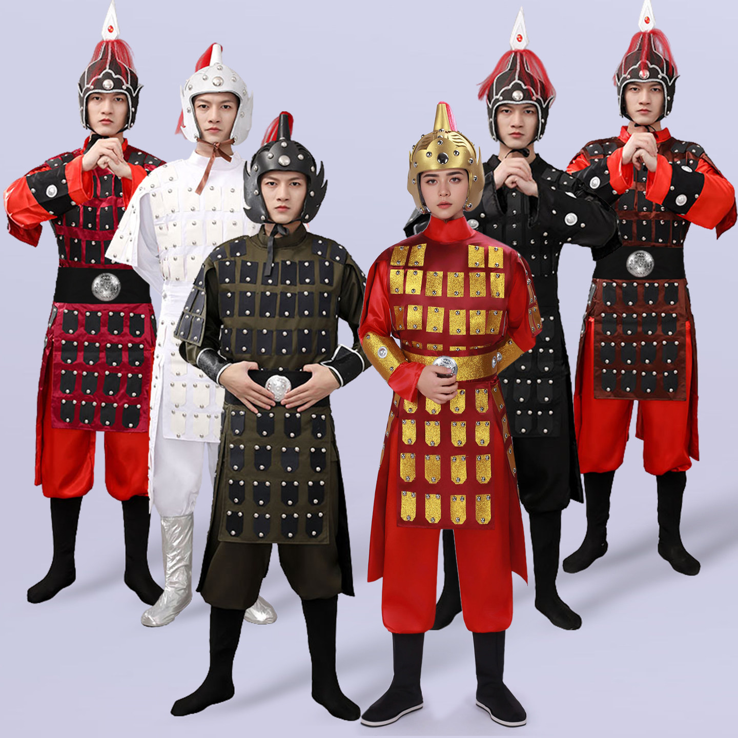 古装宋朝披风士兵演出服