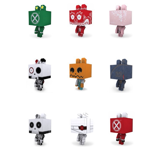 儿童益智diy手工制作卡通纸盒兔子纸偶人玩偶3d纸质模型纸艺玩具