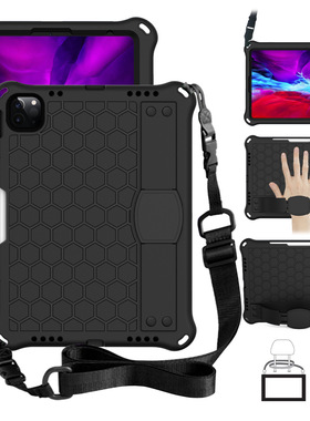 适用ipad10.2英寸保护套硅胶mini5防摔iPad9.7手持air3全包壳air4/5/pro11/ipad10 2022/mini6/ipad789/air12