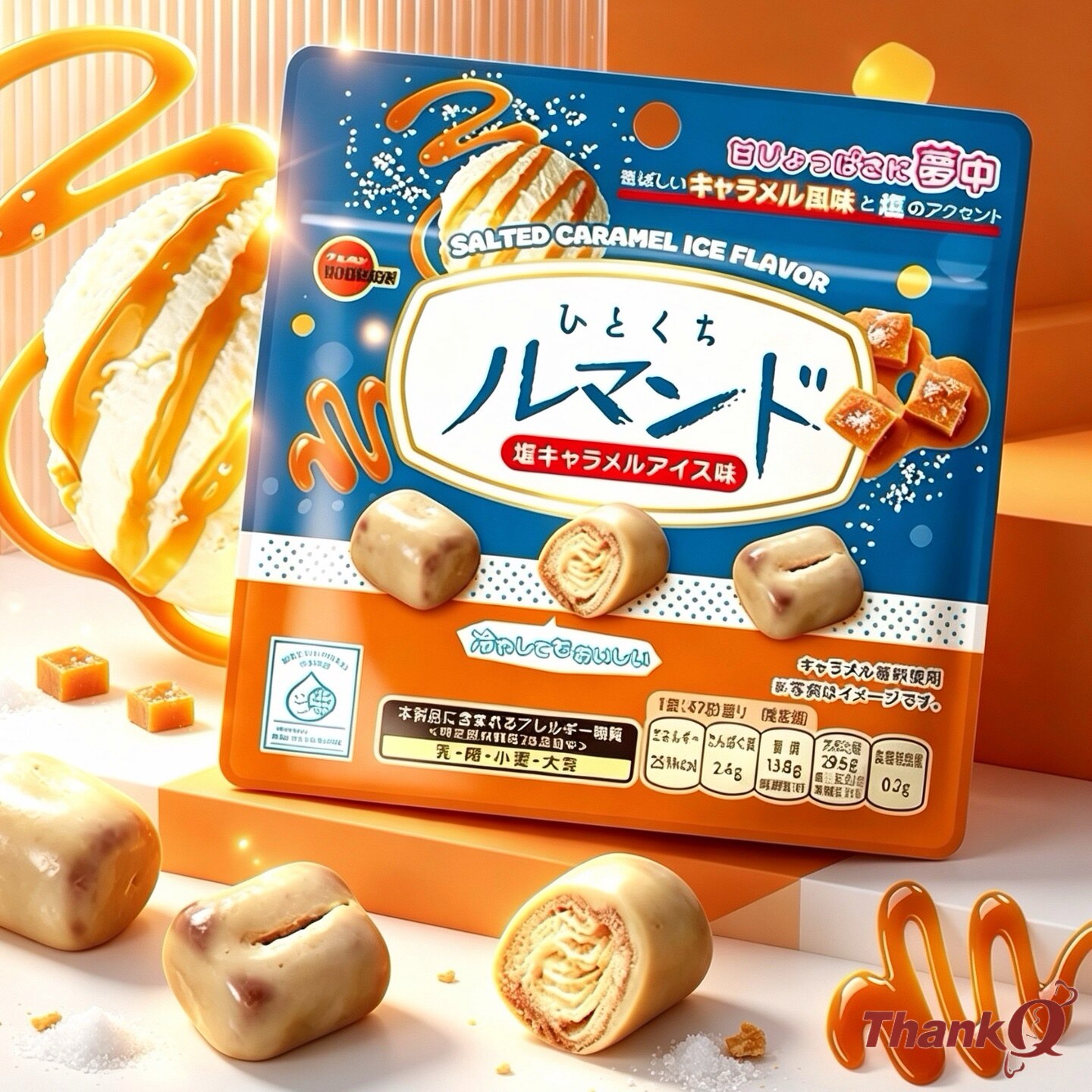 日本进口零食布尔本千层酥蛋卷酥盐牛奶夹心巧克力球脆脆珠小饼干