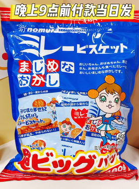 日本进口零食野村天日盐小圆饼