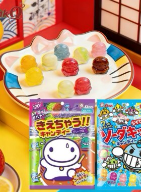 日本零食lion狮王护齿糖果硬糖