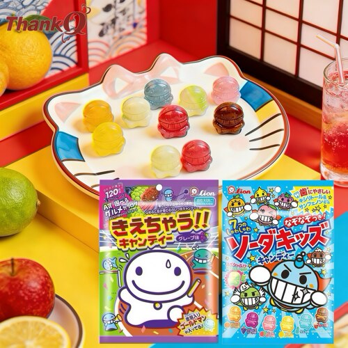 日本零食lion狮王护齿糖果硬糖