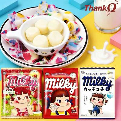 日本进口不二家北海道特浓牛奶糖