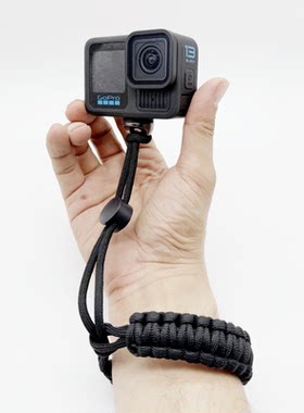 Gopro大疆Insta360单反相机 运动相机 1/4螺丝防丢手绳编织手腕带