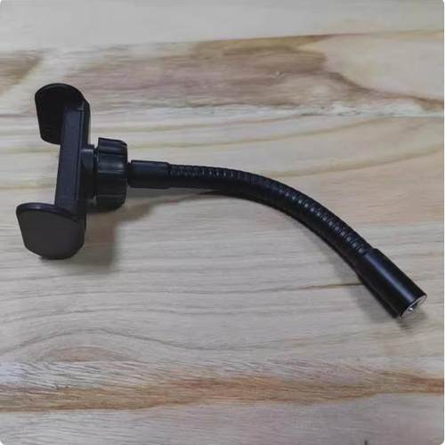 三脚架手机夹软管夹自拍手机支架夹补光灯配件可旋转手机夹头配件