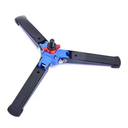 摄像机3/8独脚架液压支撑三叉座通用单反便携 独脚架底座三脚撑