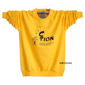 天天特价春薄款套头运动卫衣男圆领韩版加大码潮流纯棉卫衣T恤男