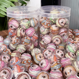 3D爆浆软糖阿布布软糖儿童卡通创意夹心糖果网红爆浆搞怪儿童批发