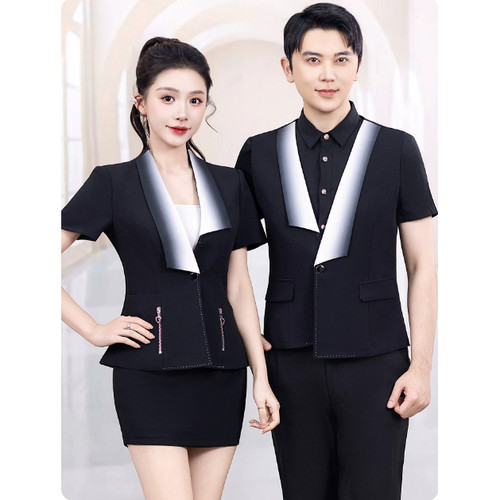 夜总会dj公主服ktv迎宾包房管家少爷咨客服务员足浴疗技师工作服