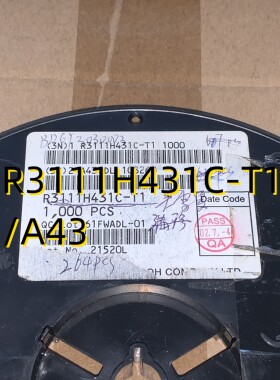 R3111H431C-T1/A43   03+   SOT89  原装现货
