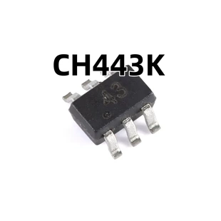 50只 CH443K SOT-363 1单刀双掷5V低阻模拟开关原装正品