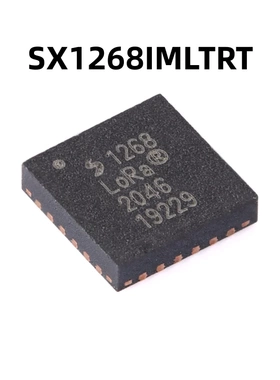 SX1268IMLTRT QFN-24 原装 22dBm远距离低功耗LoRa收发器sub-GHz