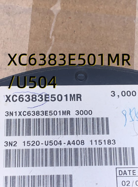 XC6383E501MR/U504 02+ SOT153 原装现货