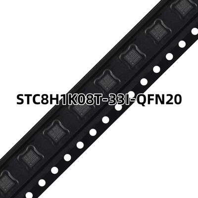 原装正品 STC8H1K08T-33I-QFN20 1T 8051微处理器单片机芯片