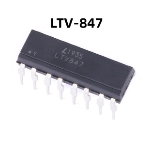 LTV-847 DIP-16 原装正品 直插晶体管输出光电耦合器芯片