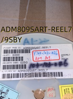 ADM809SART-REEL7/9SBY 02+ SOT23 原装现货