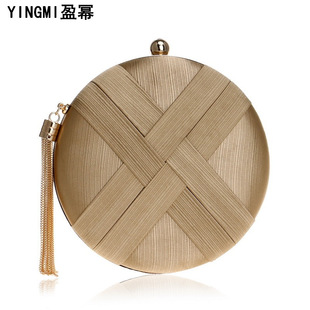 【现货】盈幂跨境流苏晚宴包欧美礼服宴会包女士晚装包包